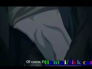 Anime gejské pár necking n špinavé video akt